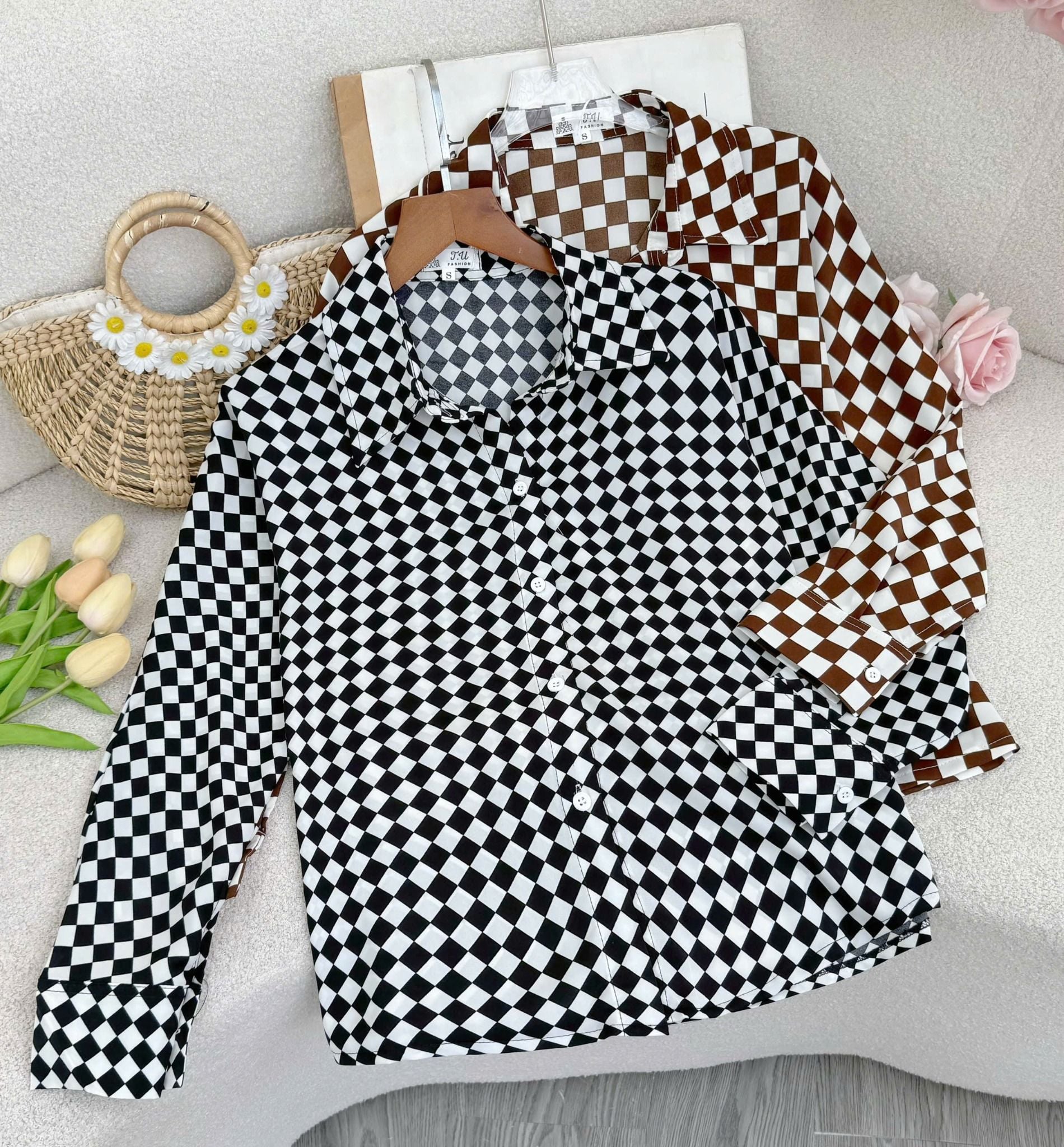 Áo Lụa Mango Caro Thiết Kế TuTu Store Phù Hợp Đi Làm Dành Cho Nữ - Mã A541