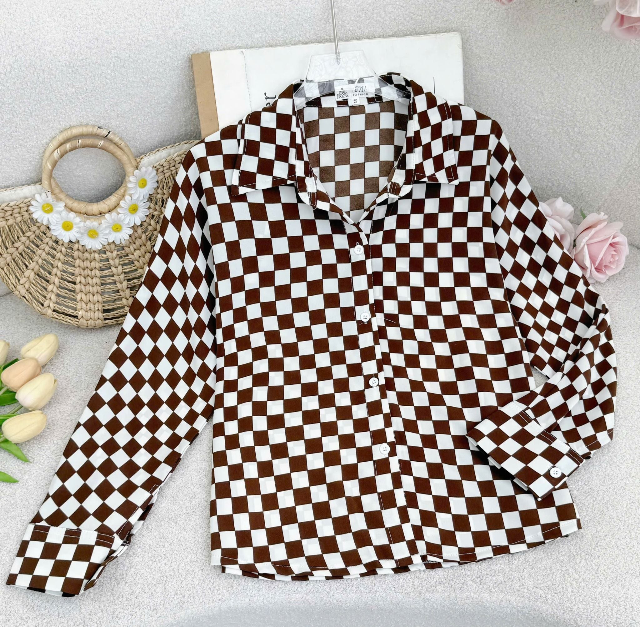 Áo Lụa Mango Caro Thiết Kế TuTu Store Phù Hợp Đi Làm Dành Cho Nữ - Mã A541