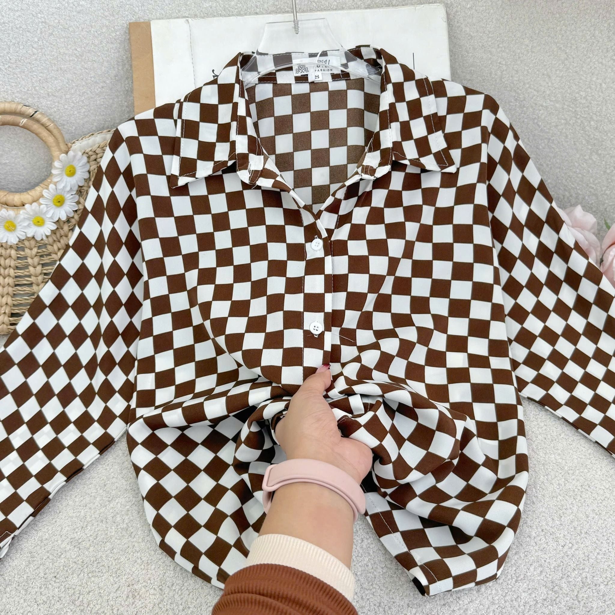 Áo Lụa Mango Caro Thiết Kế TuTu Store Phù Hợp Đi Làm Dành Cho Nữ - Mã A541