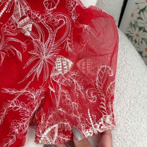 Váy Ren Oganza Thiết Kế TuTu Store Dành Cho Nữ - Mã D1004