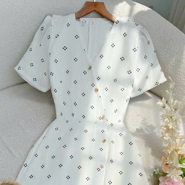 Đầm Gân Hàn Quốc Thiết Kế TuTu Store Đi Làm Dành Cho Nữ - Mã D1233