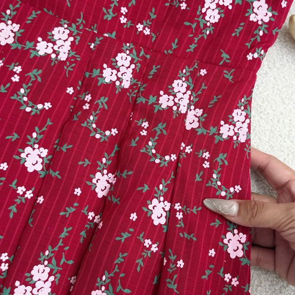 Đầm Voan Tằm Gân Thiết Kế TuTu Store Phù Hợp Đi Làm Dành Cho Nữ - Mã D1239