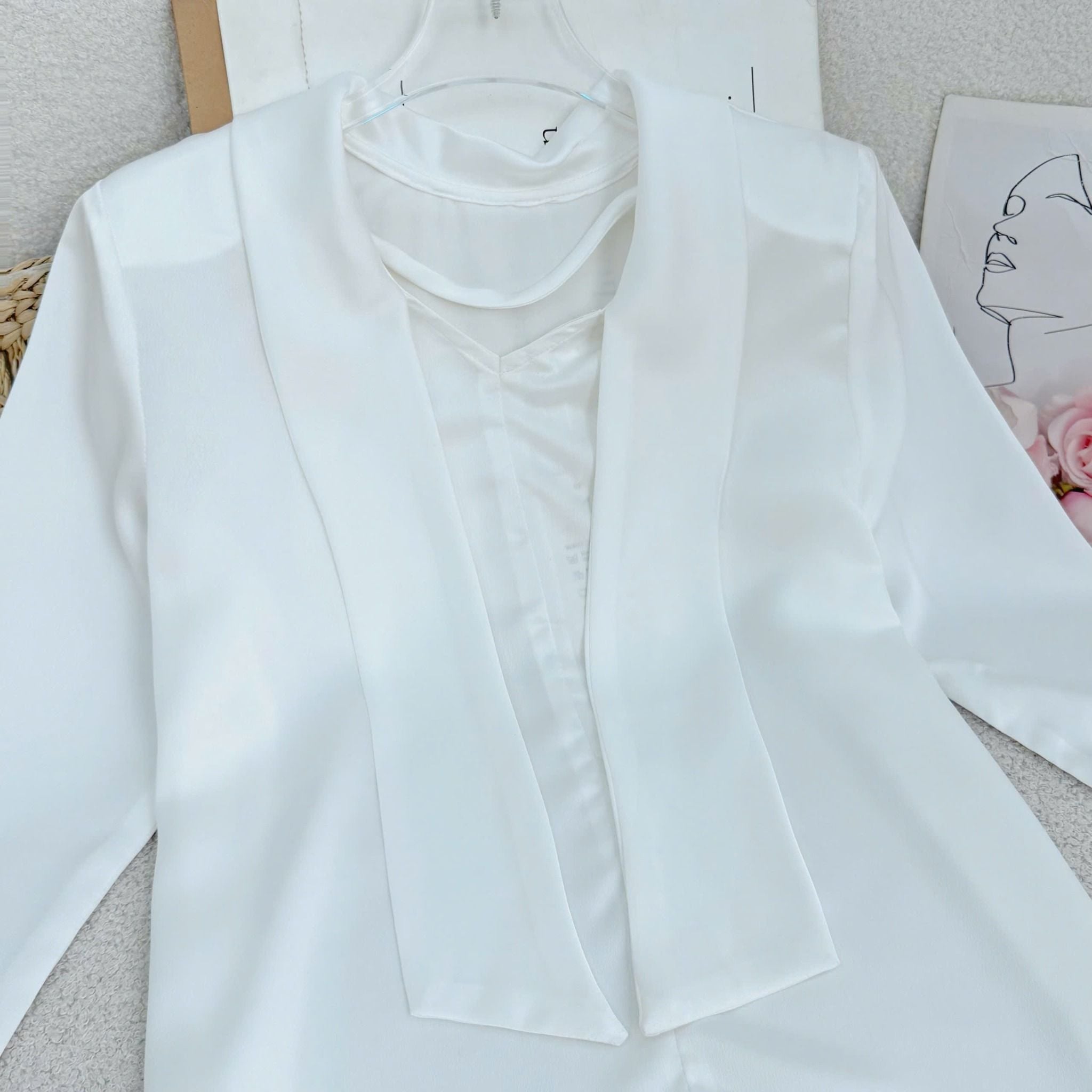 Áo Lụa Leogo Thiết Kế TuTu Store Dành Cho Nữ - Mã A460