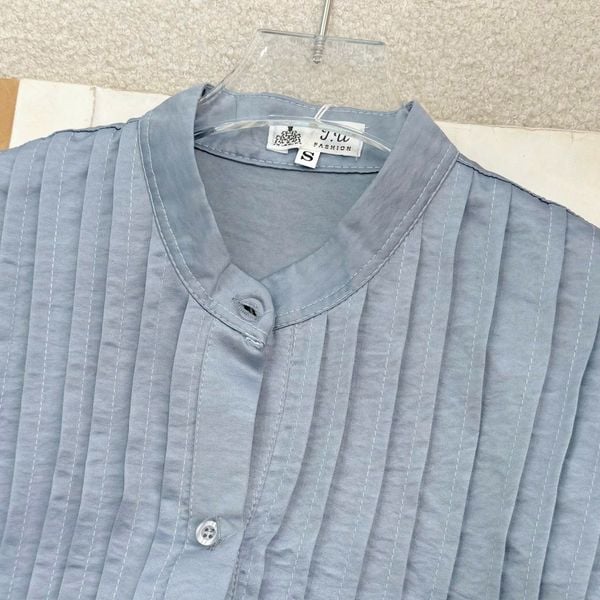 Áo Nhung 2 Da Sơ Mi Cổ Tròn Phù Hợp Đi Chơi Thiết Kế TuTu Store Dành Cho Nữ - Mã A476
