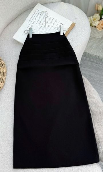 Chân Váy Dập Ly Ngang Phù Hợp Đi Làm Thiết Kế TuTu Store Dành Cho Nữ - Mã V168