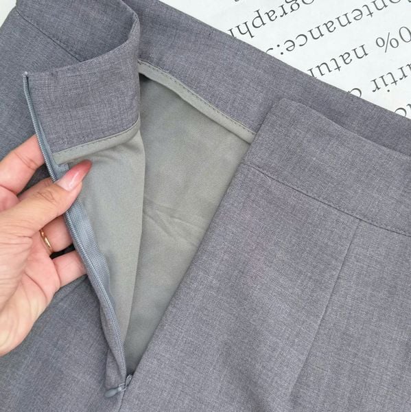 Chân Váy Dập Ly Ngang Phù Hợp Đi Làm Thiết Kế TuTu Store Dành Cho Nữ - Mã V168