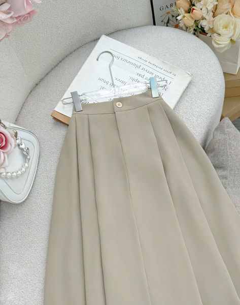 Chân Váy Cotton Chéo Dáng Dài Thiết Kế TuTu Store Phù Hợp Đi Làm Dành Cho Nữ - Mã V171