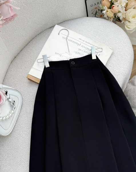 Chân Váy Cotton Chéo Dáng Dài Thiết Kế TuTu Store Phù Hợp Đi Làm Dành Cho Nữ - Mã V171