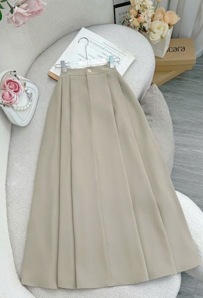 Chân Váy Cotton Chéo Dáng Dài Thiết Kế TuTu Store Phù Hợp Đi Làm Dành Cho Nữ - Mã V171