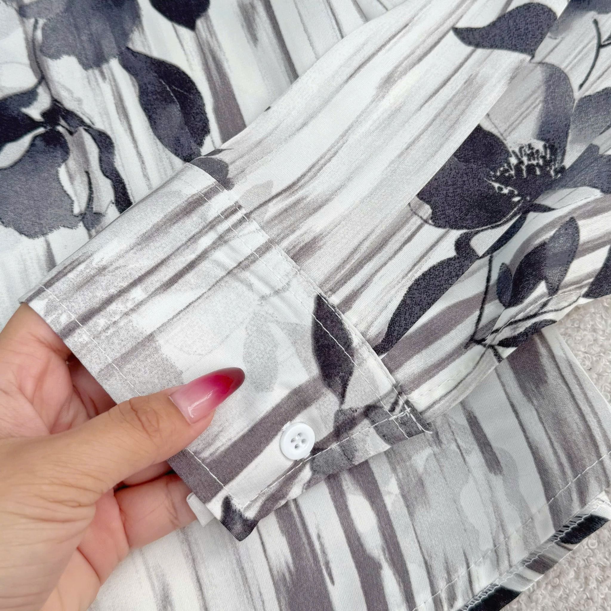 Áo Sơ Mi Cổ Điển Satin Lạnh Phù Hợp Đi Chơi Thiết Kế TuTu Store Dành Cho Nữ -Mã A497