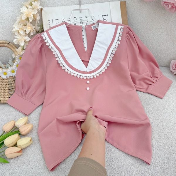 Áo Lụa Nhật Cổ Bèo Thiết Kế TuTu Store Phù Hợp Đi Làm Dành Cho Nữ - Mã A501
