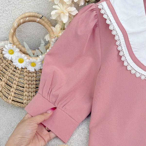 Áo Lụa Nhật Cổ Bèo Thiết Kế TuTu Store Phù Hợp Đi Làm Dành Cho Nữ - Mã A501