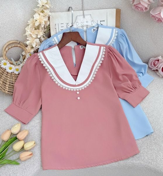 Áo Lụa Nhật Cổ Bèo Thiết Kế TuTu Store Phù Hợp Đi Làm Dành Cho Nữ - Mã A501