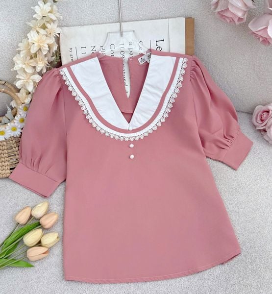 Áo Lụa Nhật Cổ Bèo Thiết Kế TuTu Store Phù Hợp Đi Làm Dành Cho Nữ - Mã A501
