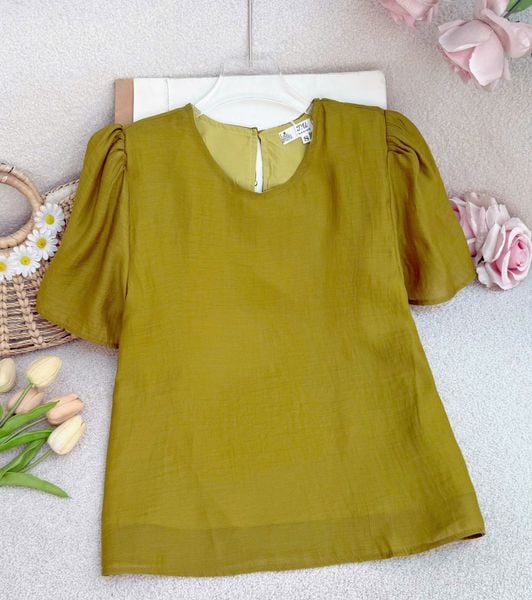 Áo Set Đũi Phồng Phù Hợp Đi Chơi Thiết Kế TuTu Store Dành Cho Nữ -Mã AS555