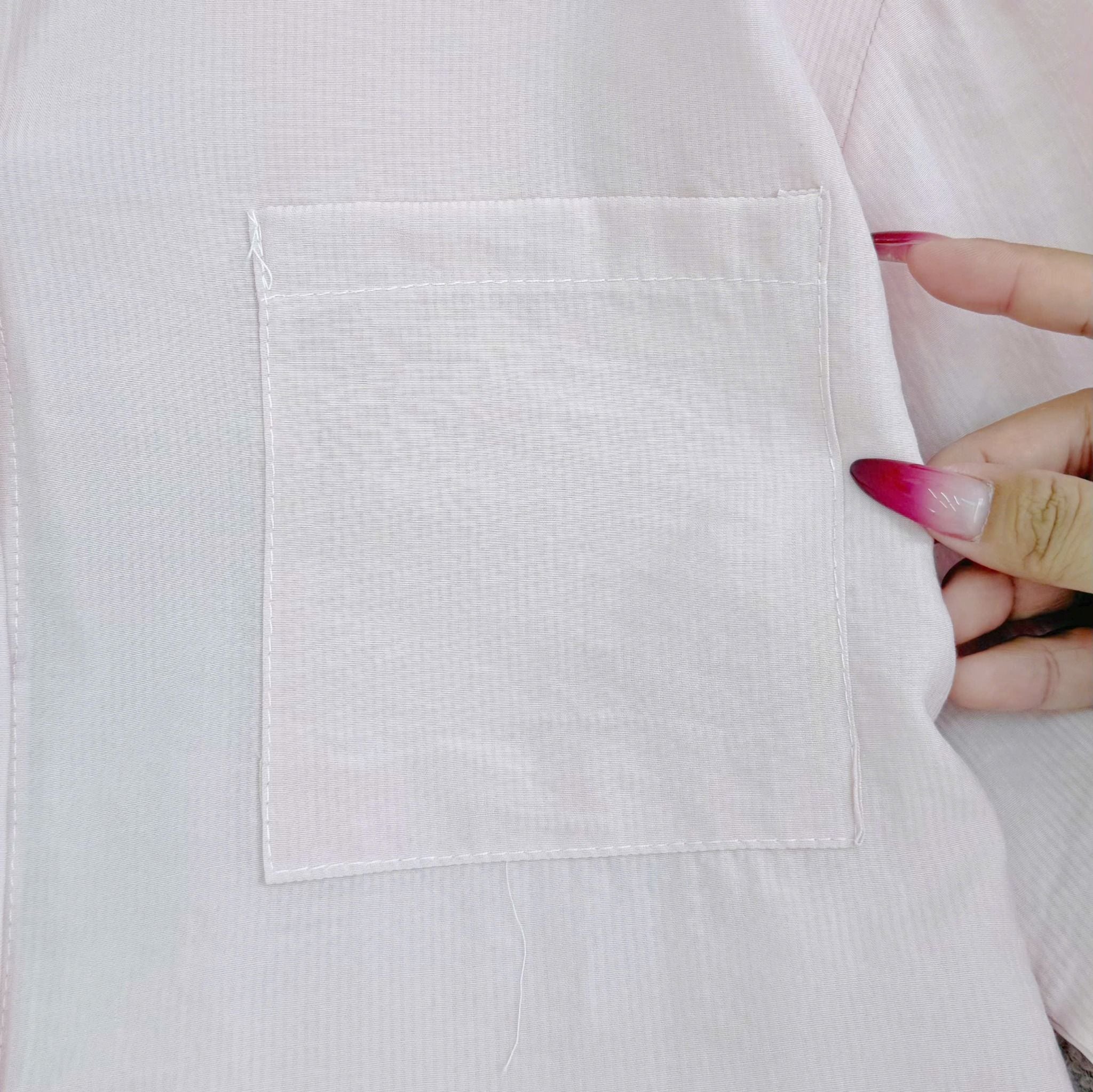 Áo Sơ Mi Cotton Xô Thiết Kế TuTu Store Phù Hợp Đi Làm Dành Cho Nữ - Mã AS557