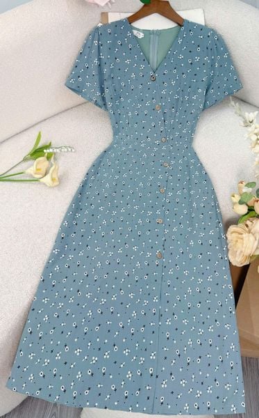Đầm Tằm Gân Thiết Kế TuTu Store Phù Hợp Đi Chơi Dành Cho Nữ - Mã D1243