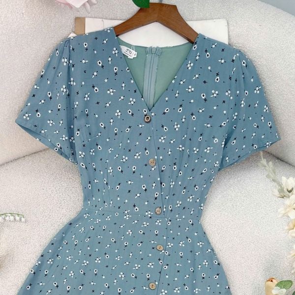 Đầm Tằm Gân Thiết Kế TuTu Store Phù Hợp Đi Chơi Dành Cho Nữ - Mã D1243