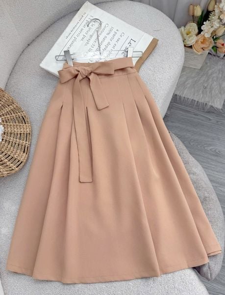 Chân Váy Kaki Wat Có Nơ Phù Hợp Đi Chơi Thiết Kế TuTu Store Dành Cho Nữ -Mã VS534