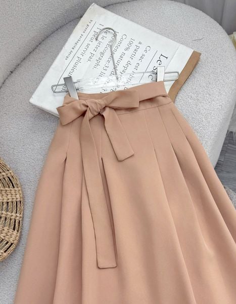 Chân Váy Kaki Wat Có Nơ Phù Hợp Đi Chơi Thiết Kế TuTu Store Dành Cho Nữ -Mã VS534