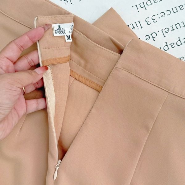 Chân Váy Kaki Wat Có Nơ Phù Hợp Đi Chơi Thiết Kế TuTu Store Dành Cho Nữ -Mã VS534