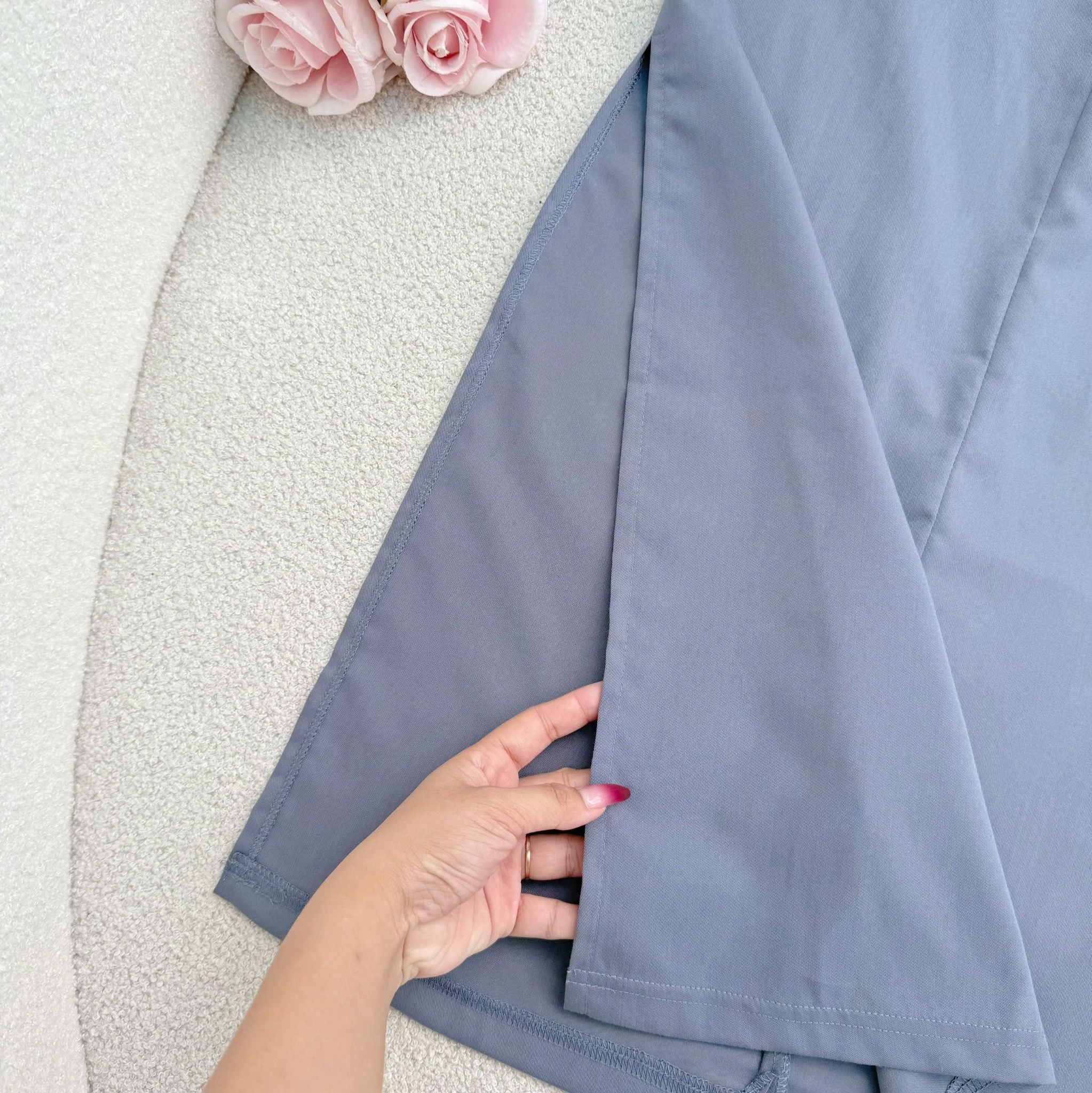 Váy Cotton Hàn Dáng Suông Thiết Kế TuTu Store Phù Hợp Đi Làm Dành Cho Nữ - Mã VS551