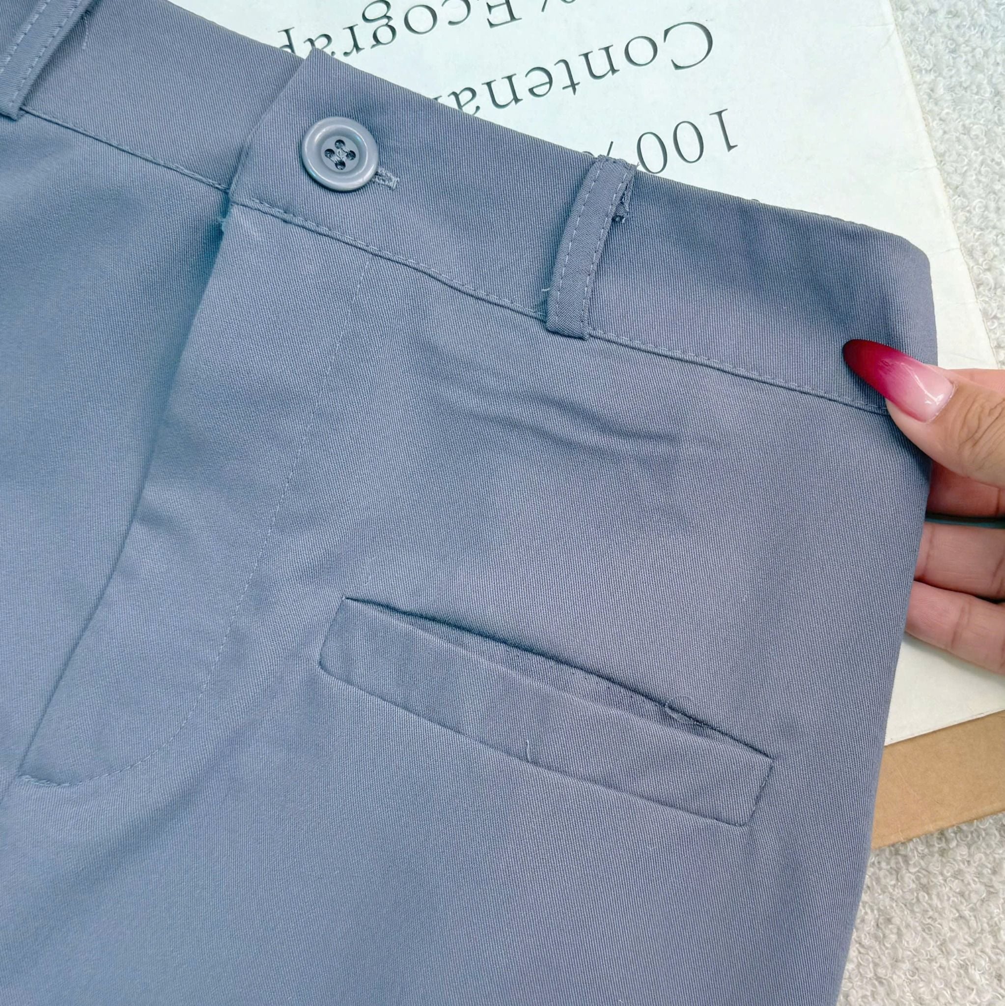 Váy Cotton Hàn Dáng Suông Thiết Kế TuTu Store Phù Hợp Đi Làm Dành Cho Nữ - Mã VS551