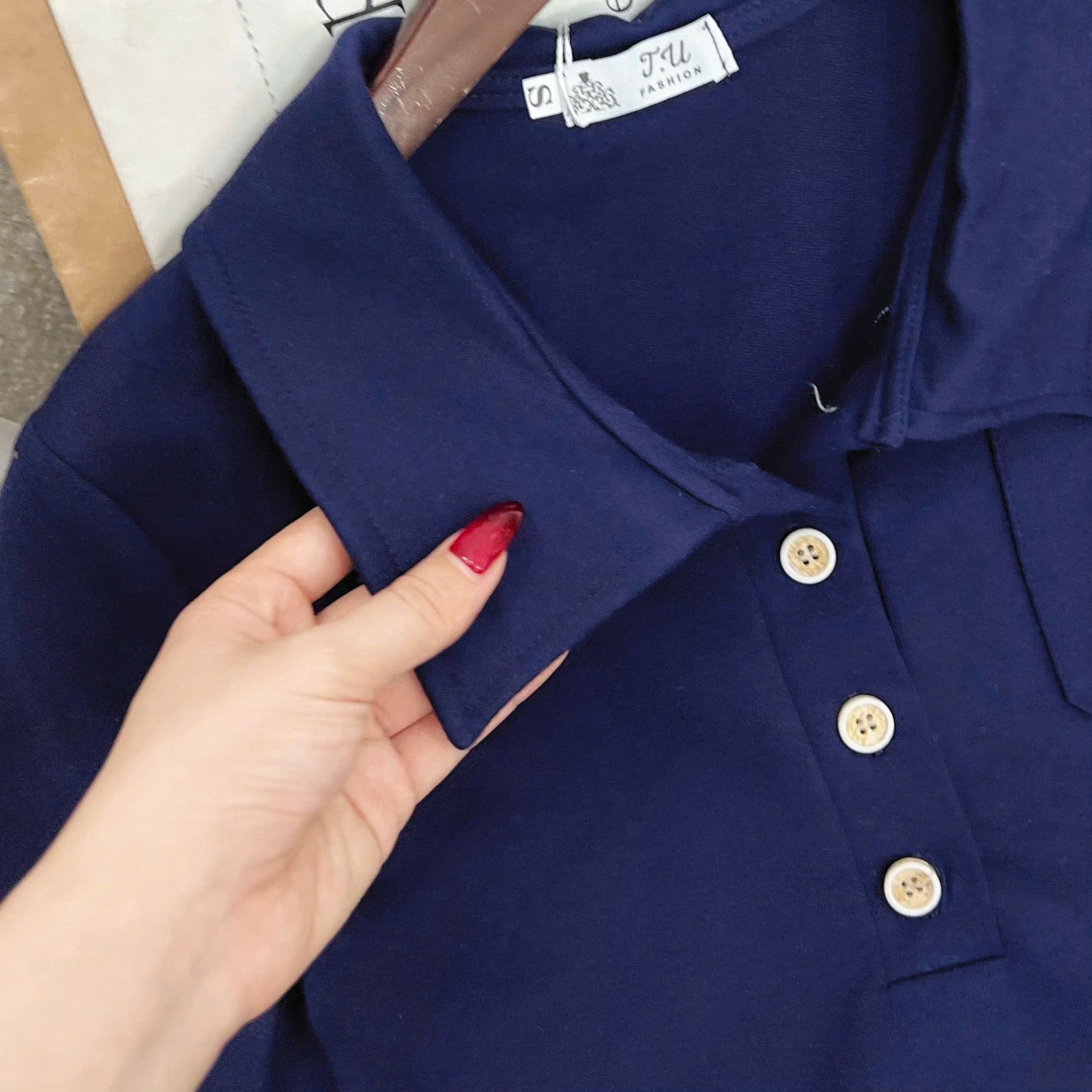 Áo Da Cá Thiết Kế TuTu Store Dành Cho Nữ - Mã A412