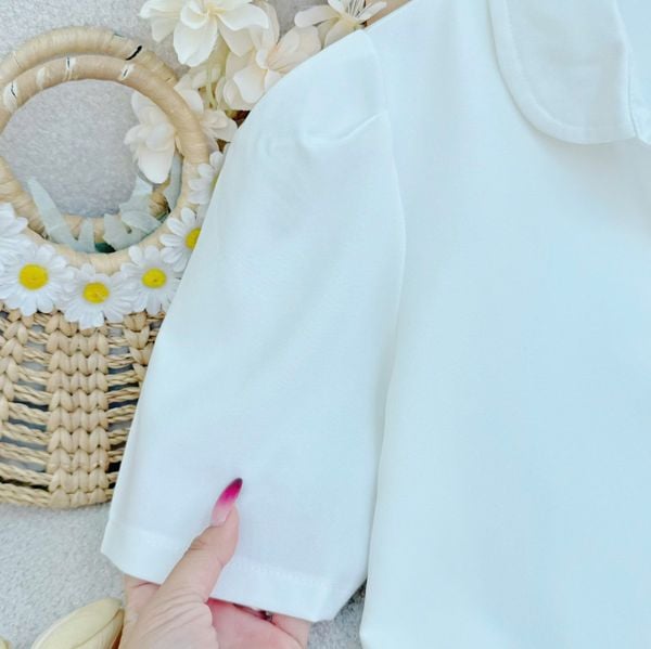 Áo Cotton Lụa Thiết Kế TuTu Store Phù Hợp Đi Làm Dành Cho Nữ - Mã A510