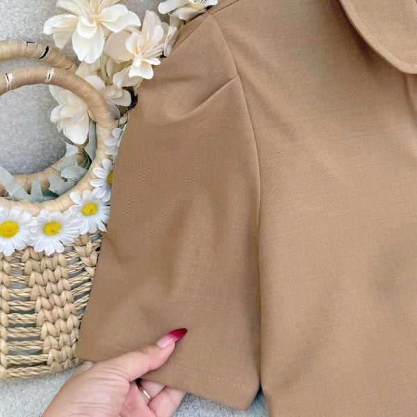 Áo Cotton Lụa Thiết Kế TuTu Store Phù Hợp Đi Làm Dành Cho Nữ - Mã A510