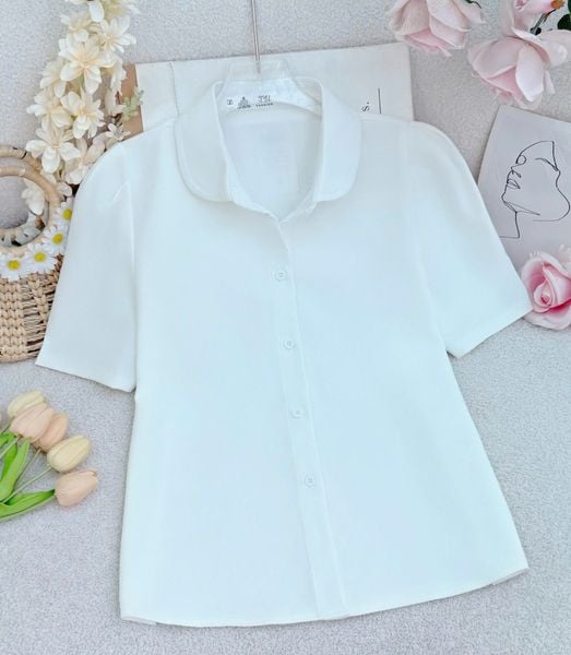 Áo Cotton Lụa Thiết Kế TuTu Store Phù Hợp Đi Làm Dành Cho Nữ - Mã A510