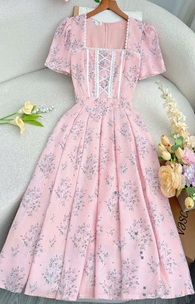 Đầm Xô Cotton Thiết Kế TuTu Store Phù Hợp Đi Làm Dành Cho Nữ - Mã D1248