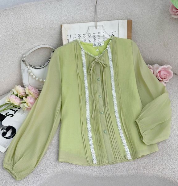 Áo Nhuộm Ren Thiết Kế TuTu Store Dành Cho Nữ - Mã A439