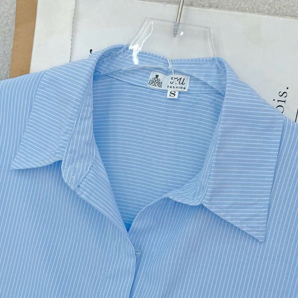 Áo Sơ Mi Lụa Hàn Thiết Kế TuTu Store Dành Cho Nữ - Mã A444