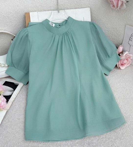 Áo Tơ Nến Dễ Thương Phù Hợp Đi Chơi Thiết Kế TuTu Store Dành Cho Nữ -Mã A473
