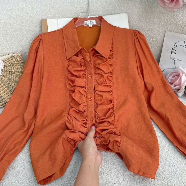Áo Tơ Tằm Gân Cổ Sơ Mi Thiết Kế TuTu Store Phù Hợp Đi Làm Dành Cho Nữ - Mã A477