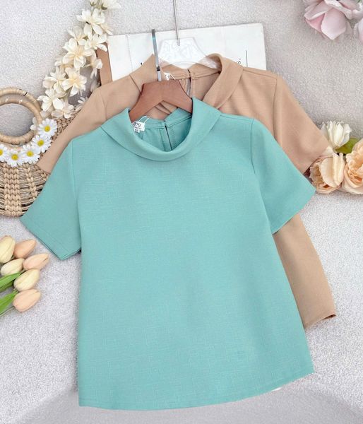 Áo Linen Gân Thiết Kế TuTu Store Phù Hợp Đi Chơi Dành Cho Nữ - Mã A493