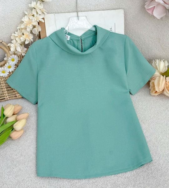 Áo Linen Gân Thiết Kế TuTu Store Phù Hợp Đi Chơi Dành Cho Nữ - Mã A493