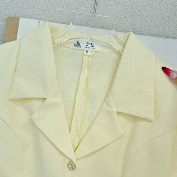 Áo Bố Linen Gân Peplum Thiết Kế TuTu Store Phù Hợp Đi Làm Dành Cho Nữ - Mã A503