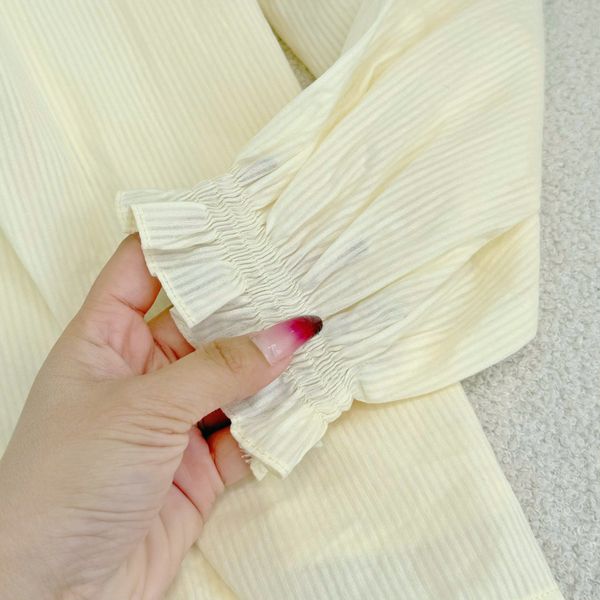Áo Cotton Xô Thiết Kế TuTu Store Phù Hợp Đi Làm Dành Cho Nữ - Mã A513