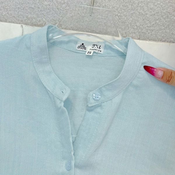 Áo Cotton Bột Thiết Kế TuTu Store Phù Hợp Đi Làm Dành Cho Nữ - Mã A535