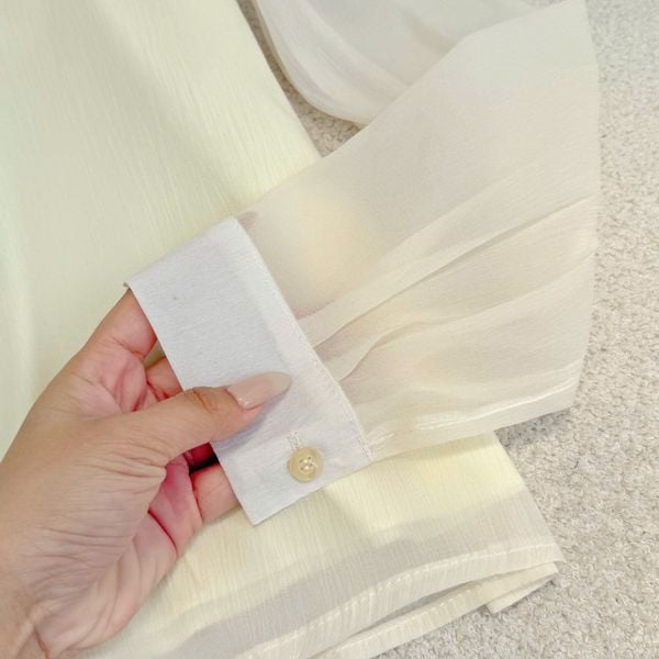 Áo Tơ Nén Thiết Kế TuTu Store Phù Hợp Đi Làm Dành Cho Nữ - Mã A537