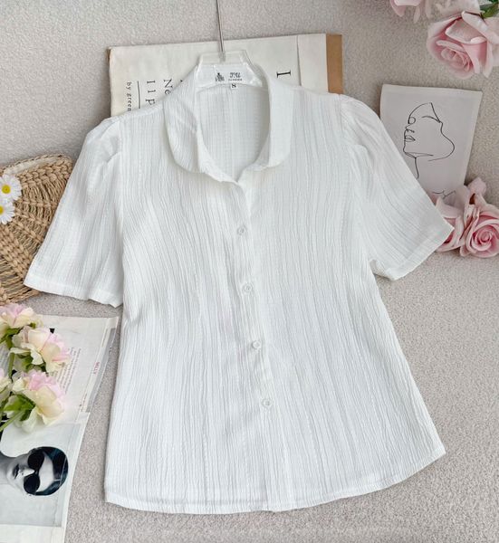 Áo Cotton Bột Thiết Kế TuTu Store Dành Cho Nữ - Mã AS532
