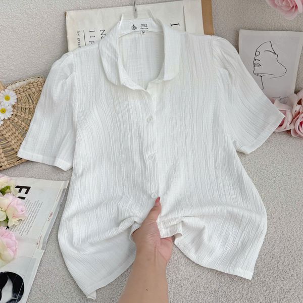 Áo Cotton Bột Thiết Kế TuTu Store Dành Cho Nữ - Mã AS532