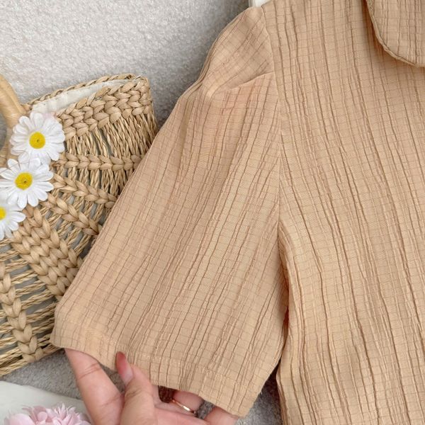 Áo Cotton Bột Thiết Kế TuTu Store Dành Cho Nữ - Mã AS532