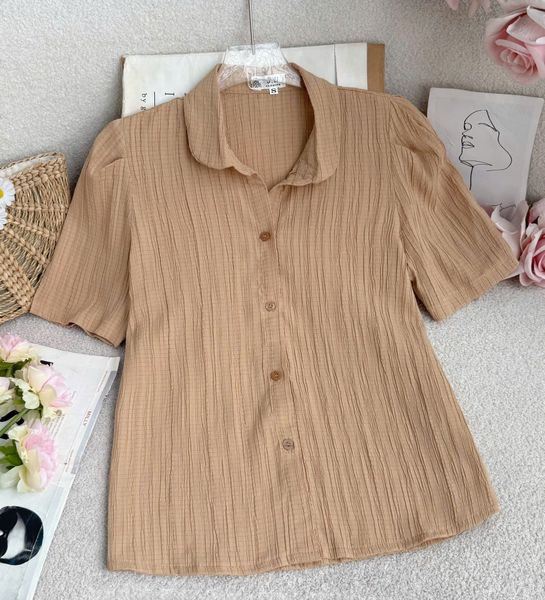 Áo Cotton Bột Thiết Kế TuTu Store Dành Cho Nữ - Mã AS532