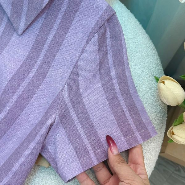 Đầm Linen Bột Thiết Kế TuTu Store Phù Hợp Đi Chơi Dành Cho Nữ - Mã D1090