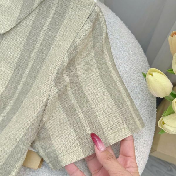 Đầm Linen Bột Thiết Kế TuTu Store Phù Hợp Đi Chơi Dành Cho Nữ - Mã D1090