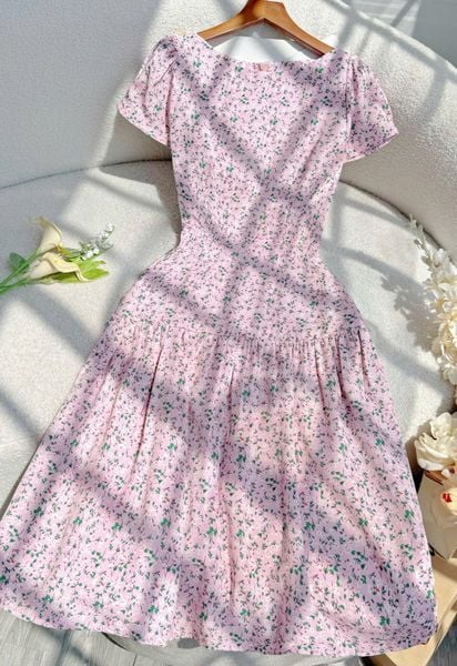 Đầm Lụa Nhật Thiết Kế TuTu Store Phù Hợp Đi Chơi Dành Cho Nữ - Mã D1251