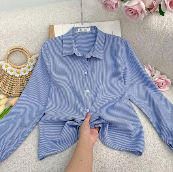 Áo Sơ Mi Xô Linen Công Sở Thiết Kế TuTu Store Phù Hợp Để Đi Làm Dành Cho Nữ - Mã A482